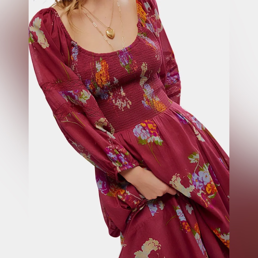 Free People Morning Glory Floral Dress - Picture 3 of 9